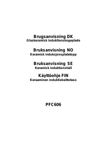 Brugsanvisning Point PFC606 Kogesektion