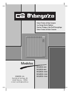 Mode d’emploi Orbegozo RCA-1300 Chauffage