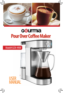 Manual Gourmia GCM4900 Coffee Machine