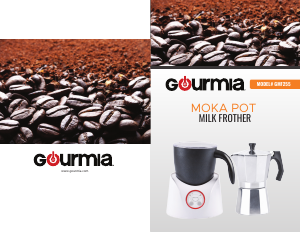 Manual Gourmia GMF255 Milk Frother