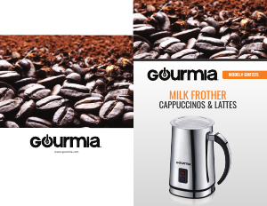 Manual Gourmia GMF225 Milk Frother