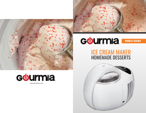 Manual Gourmia GSI480 Ice Cream Machine
