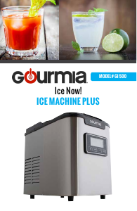 Manual Gourmia GI500 Ice Cube Maker