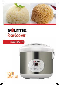 Manual Gourmia GRC770 Rice Cooker