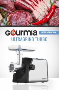 Manual Gourmia GMG7500 Meat Grinder