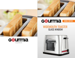 Manual Gourmia GWT430 Toaster