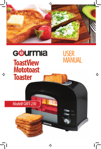 Manual Gourmia GWT230 Toaster