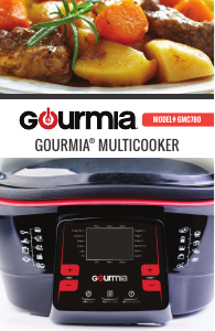 Manual Gourmia GMC780 Multi Cooker