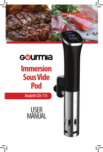 Handleiding Gourmia GSV115 Sous-vide stick