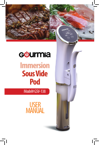 Manual Gourmia GSV138 Sous-vide Stick