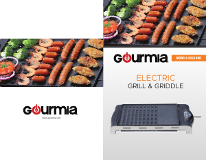 Manual Gourmia GEG1800 Table Grill