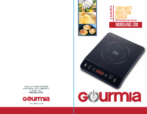 Manual Gourmia GIC200 Hob