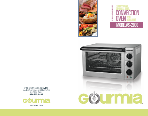 Handleiding Gourmia S2000 Oven