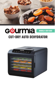 Manual Gourmia GFD1680 Food Dehydrator