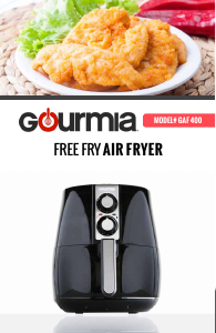 Manual Gourmia GAF400 Deep Fryer