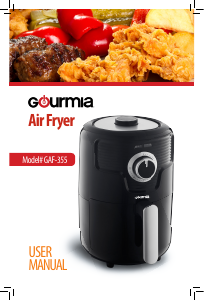 Manual Gourmia GAF355 Deep Fryer