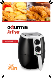 Manual Gourmia GAF375 Deep Fryer