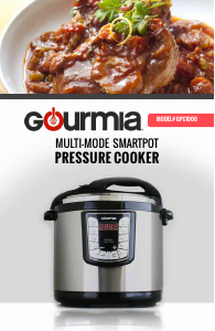 Manual Gourmia GPC1000 Pressure Cooker