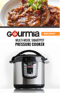 Manual Gourmia GPC400 Pressure Cooker