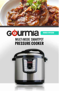 Manual Gourmia GPC1200 Pressure Cooker