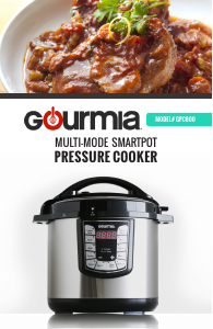 Manual Gourmia GPC800 Pressure Cooker
