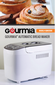 Manual Gourmia GBM3100 Bread Maker