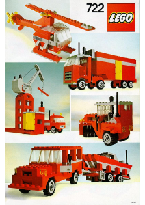 Mode d’emploi Lego set 722 Basic Jeu de construction universel