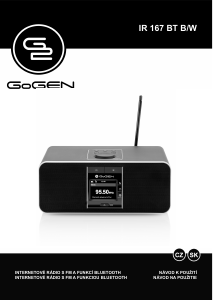 Návod GoGEN IR 167 BTW Rádio