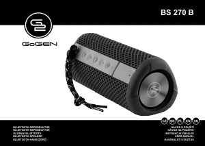 Manual GoGEN BS 270B Speaker