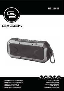 Manual GoGEN BS 248B Speaker