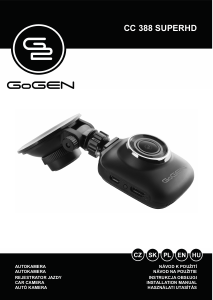 Manual GoGEN CC 388 SUPERHD Action Camera