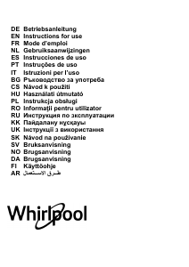 Bruksanvisning Whirlpool WHVS 93F LT BSS Köksfläkt