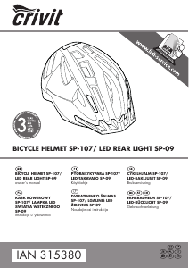 Manual Crivit IAN 315380 Bicycle Helmet