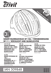 Bedienungsanleitung Crivit IAN 309848 Fahrradhelm