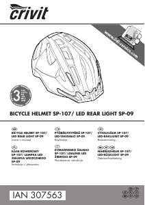 Bedienungsanleitung Crivit IAN 307563 Fahrradhelm