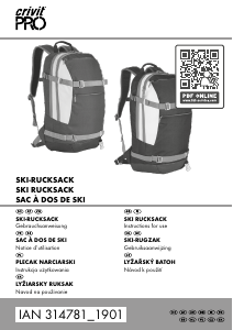 Manual Crivit IAN 314781 Backpack