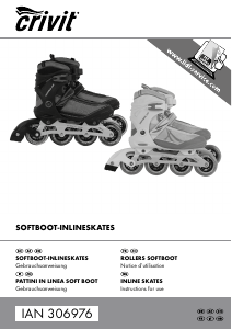 Manual Crivit IAN 306976 Inline Skates