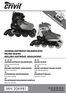 Bedienungsanleitung Crivit IAN 306981 Inline skates