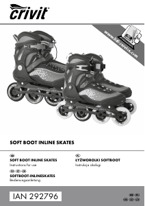 Manual Crivit IAN 292796 Inline Skates