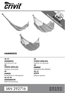 Manual Crivit IAN 292716 Hammock