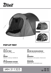 Manual Crivit IAN 311325 Tent
