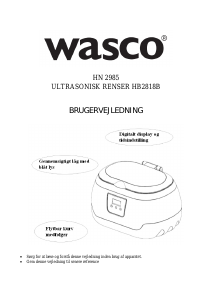 Brugsanvisning Wasco HB2818B Ultralydsrenser