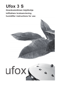 Käyttöohje Ufox 3 S Ilmankostutin