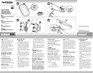 Manual Topmove IAN 21502 Phone Mount