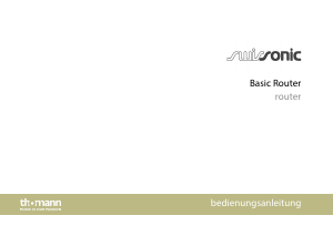 Bedienungsanleitung Swissonic Basic Router