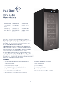 Manual Ivation IVFWCT081HB Wine Cabinet