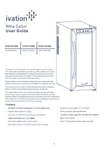 Manual Ivation IVFWCT081WSS Wine Cabinet