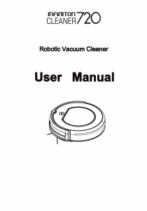 Manual de uso Infiniton Cleaner 720 Aspirador