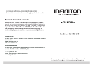 Manual Infiniton CL-1750.42 SH Refrigerator