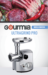 Manual Gourmia GMG7100 Meat Grinder